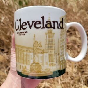 Cleveland Starbucks 2009 Collector's Series Mug 16 oz ~ VGUC